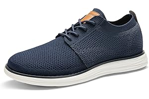 Bruno Marc Baskets Oxford pour Hommes Respirant et Décontracté Chaussures Sportives Confortables Oxfords pour Le Bureau GRAND-01