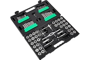 Denali Marca Amazon - Juego de terrajas y machos, 75 piezas