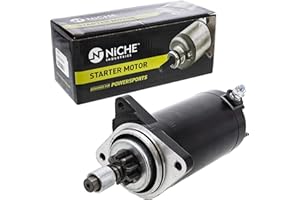 NICHE Starter Motor Assembly 278001301 278000576 High Torque for 1996-1999 Can-Am Challenger Speedster