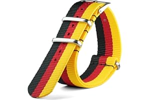 Neckarian NATO Strap 18mm 20mm 22mm 24mm Army G10 Uhrenarmband Nylon Military Watch Band für Männer Frauen
