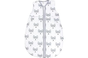 TupTam Gigoteuse Bébé tout au long de l'année, certifiée OEKO-TEX, 2.5 TOG, sans manches, rembourrée