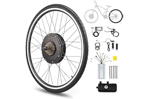 ‎VIRIBUS Viribus 26/28 Zoll Ebike Umbausatz E-Bike Hinterrad/Vorderrad Umbausatz Kit Elektrofahrrad Umbausatz Ebike Conversion Kit Electric Bicycle Umbausatz Pedelec Umbausatz