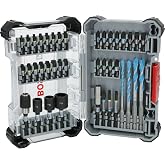 Bosch 40x PRO Impact Karışık Set, 40 par&ccedil;a (Beton i&ccedil;in, Yumuşak Fayanslar, 200 x 107 mm, Profesyonel Aksesuar Tornavidası, To