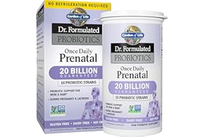 Garden of Life - Solide sur l'étagère prénatal de Probiotics Once Daily de Dr. Formulated - 30 Capsules végétariennes