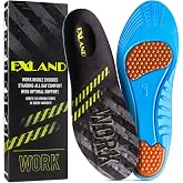 Exland Work Comfort Orthopedic Insoles - For All-Day Comfort And Support - Shock Absorbing And Cushioning - Fatigue Reducing -
