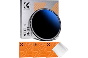 K&F CONCEPT 39mm Variable ND Filter ND2 - ND400 Adjustable Fader Neutral Density, Ultra Slim Waterproof Multi Coating Optical Glass Lens Filter (Nano-K Series)