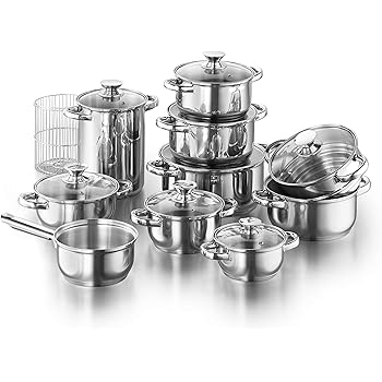 Karcher Topfset Jasmin (Edelstahl, 20-teilig, inkl