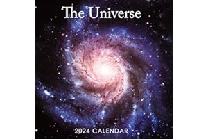 ROCHLI 2024 Space Universe 12" x 12" Square Hanging Wall Calendar with Stunning Photography. No Plastic. Daily, Weekly, Monthly 12 Month Family Planner, Organiser, Calendar