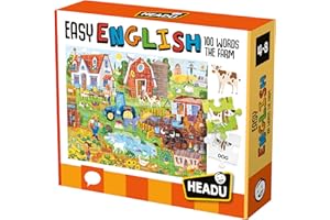 Headu - Easy English 100 Words Farm Educational Game, Multi-Colour, IT20997