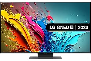 LG 50QNED87T6B 50-Inch 4K UHD Smart TV, (α8 AI Processor, Freeview Play and Amazon Alexa, 120Hz), Essence Graphite [Model 2024]