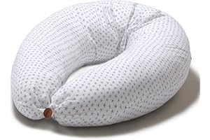 Niimo Cojín Embarazada XXL - Ganador del Doble Platino 2022, Cojín Embarazada y Cojín Lactancia Bebé con Funda 100% de Algodón, Almohada Embarazada Dormir, Lavable Relleno de Poliester