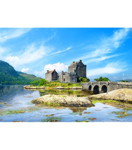 Lais Puzzle 1000 Teile – Landschaft Schottland „Isle Of Skye“, Hochwertig Gestanzt, Mit Motivschachtel