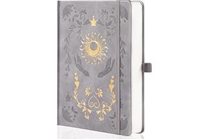 MGGAO Lined Journal Notebook for Women Men, Journals for Writing, A5 Aesthetic College Ruled Notebook for Work, Travel, School,318 Numbered Pages,14.7 x 21.4 cm