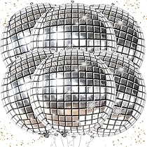 Discokugel-Fransenvorhang 2m Silber - Party-Deko Für 70er/80er/90er Motto, Geburtstag & Fotohintergrund