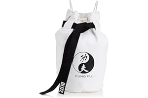 Blitz Kung Fu Discipline Duffle Bag - White