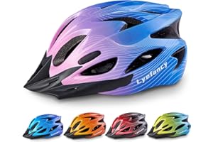 Kids Bike Helmet, Lyefancy Kids Helmet for 3-14 Years Old Boys Girls, Children Adjustable Helmet 50-59cm for Bicycle Scooter Skating Cycling with Visor