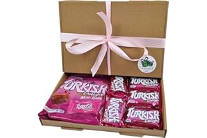 LADYBIRDS COMPANY Frys Turkish Delight Chocolate Gift Box Present. Great Valentines Birthday Halloween Christening Thankyou Gift Hamper.