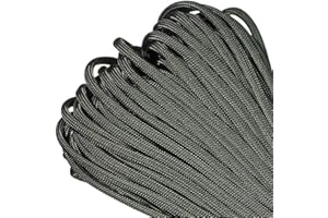 Paracord Planet Véritable paracorde de Type III de 550 LB – Cordon en Nylon de Couleurs Unies, Multicolores et réfléchissantes