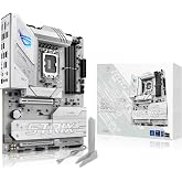 ASUS ROG Strix B860-A Gaming WiFi ATX motherboard, Advanced AI PC ready, 14+1+2+1 power stages, DDR5 slots, PCIe 5.0, four