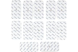 axion - 12 cuscinetti elettrodi – Compatibili con dispositivi Sanitas & Beurer elettrostimolatori EMS e TENS