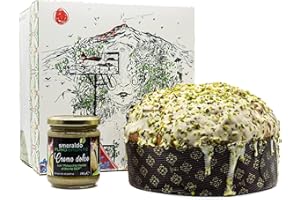 Mizzica Food Sicily Panettone Artigianale con Pistacchio di Bronte