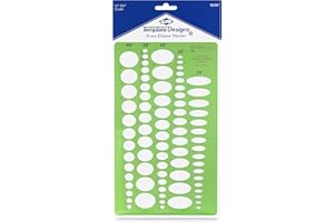 Alvin Even Ellipse Master Schablone (TD1267)