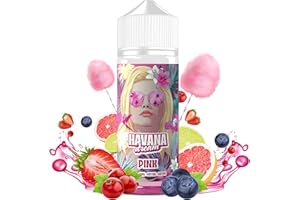 E-Liquid PINK | 100ML TPD | HAVANA DREAM PINK | Sin Nicotina: 0MG | E-Liquido para Cigarrillos Electronicos - E Liquidos para Vaper 70/30
