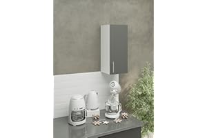 JD Greta Kitchen Wall Cabinet – 300mm – Mounted Upper Kitchen Unit Grey