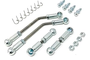 M.S-handel - Tieferlegungskit Airmatic Koppelstangen Luftfahrwerk - Zubehör kompatibel mit Audi Mercedes ML W164 und GL W164 alle Baujahre - Stufenlos einstellbar - ohne Software-Update