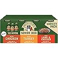 James Wellbeloved Senior in Loaf 12 Cans, Hypoallergenic Wet Dog Food, Pack of 1 (12 x 400 g)