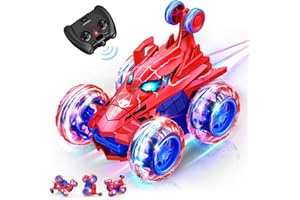 Braxel Coche Teledirigido Niños 3 4 5 6 años, Juguetes Niños 3 4 5 6 7 8 Años Juegos Regalo Niño Niña 3-10 Años Coches Teledirigidos Monster Truck Coches para Niños Carro Telecomandado Coche RC