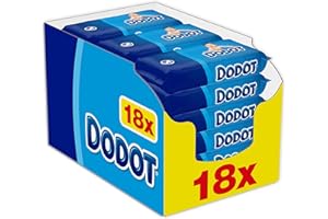 Dodot - Toallitas para bebé, 18 paquetes de unidades, total de 1152