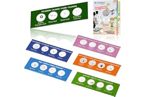 BRESSER 8859470 Junior Esperimento al Microscopio con 24 Preparati Permanenti per Animali, Piante, Insetti, Fibre e Polline