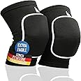 LAUTER SCHUTZ ® Genouillère ULTRALIGHT - respirante, extensible, douce - [Sports d'intérieur et d'extérieur] Avec genouillère