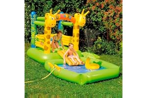 Happy People Wehncke, Sauteur Château Girafe Multicolore