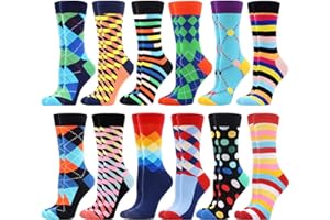 WeciBor Women's Funny Casual Combed Cotton Socks Packs