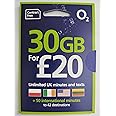 OFFICIAL O2 PAY AS YOU GO SIM - 4G READY - ( 8GB Internet Data, 500 minutes 500 texts ) - STANDARD/MICRO/NANO -> Fits All Device.