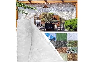 CAQXAQP Red de Camuflaje Militar para Exteriores - Sombra de Protección Solar, Malla Camuflaje Caza Terraza Decoración Forestal y Camping,Tamaño Personalizable