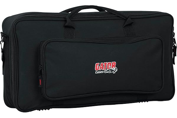 Gator Cases Gig Bag pour microcontrôleurs, claviers et pédales multi-effets; 23" x 12.125" x 3" (GK-2110)