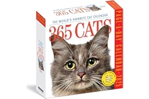 WORKMAN CALENDARS 365 Cats Page-A-Day® Calendar 2025: The World's Favourite Cat Calendar