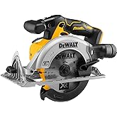 DEWALT DCS565N-XJ Circular Saw 18V XR, Brushless Motor, Integrated LED and Blowing Device, Includes Hard Metal Saw Blade and