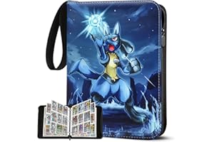 Sammelalbum für Pokemon Karten, 50 Seiten 900 Taschen Sammelkarten Album, Tragbar Wasserdicht PU Karten Halter Heft Ordner Buch, Sammelkartenalben für Sammler lklo9