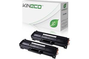 KINECO 2 Toners compatibles avec Samsung MLT-D111S Xpress M2020 W M2022 W M2070 F FW W M2000 Series - Noir 2500 Pages chacun