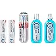 Sensodyne Toothpaste, Mouthwash & Toothbrush For Sensitive Teeth, 2X Toothpaste, 2 X Mouthwash & 2 X Toothbrush