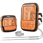 ThermoPro TP28C Kablosuz Profesyonel Gıda Termometresi, 150 Metre Menzilli &Ccedil;ift Problu Barbek&uuml; ve Fırın Isı &Ouml;l&ccedil;er (Zamanlayıc