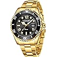 LONGBO Master Royale Analog Watch For Men (Gold-Black, Stainless Steel)