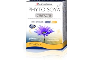 Arkopharma - Phyto Soya - High Strength Night and Day - Natural Support for Menopause