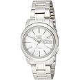 Seiko Men's Automatic Watch with Analog Display and Stainless Steel Strap SNKE49J1, Silver
