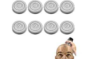 AUDOC Ersatzkopf passend für Skull Shaver Pitbull Elektrorasierer (8 Stück)