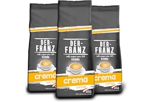 Der-Franz Crema caffè, chicchi interi, 3 x 500 g